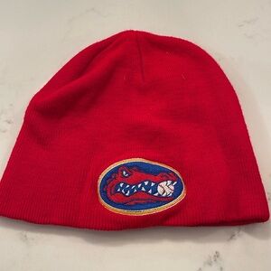 Gator baseball Red Mens Beanie